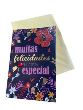 Cartão Muiitas Felicidades